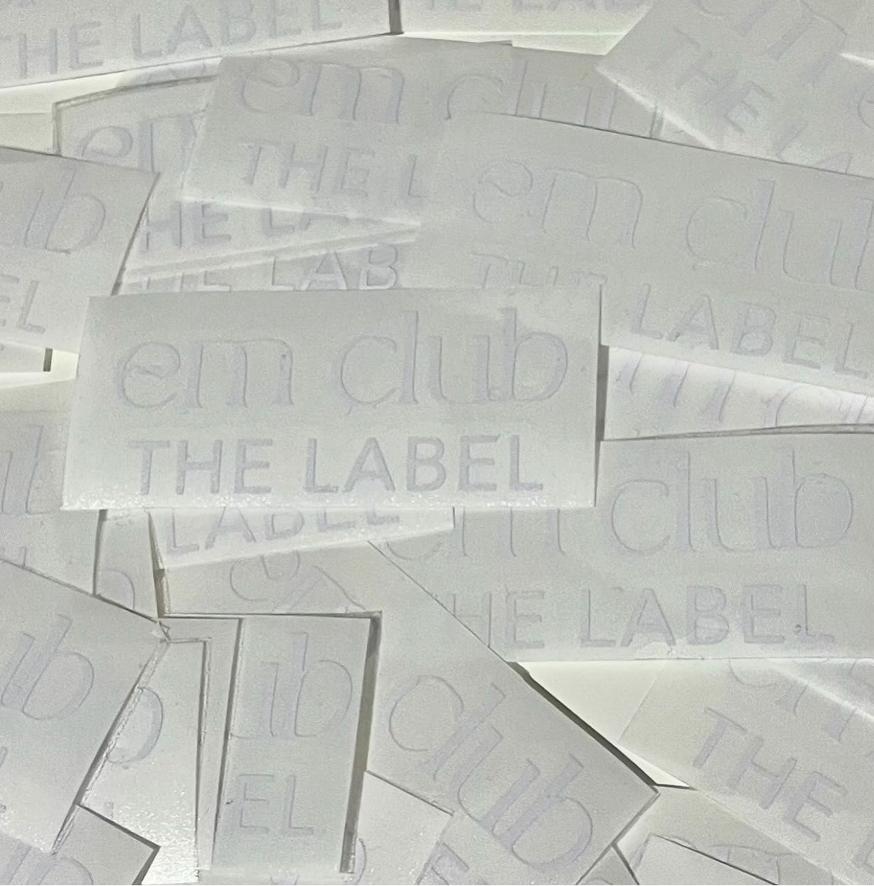 EM CLUB - VINYL DECAL STICKERS