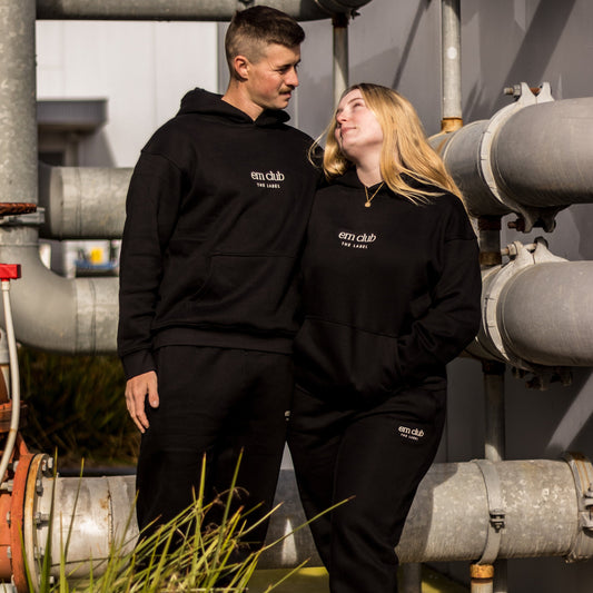 The Cosy Hoodie - Black